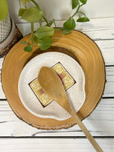 Load image into Gallery viewer, #044 - Coffee shop design on white speckled Spoon rest