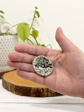 Load image into Gallery viewer, #045 - Bird patterned Calming stone with pink rim