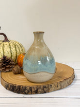 Load image into Gallery viewer, #032 - turquoise and sand Bud vase *see notes