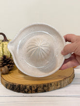 Load image into Gallery viewer, #023 - Manual citrus juicer white speckled