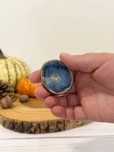 Load image into Gallery viewer, #046 - Layered dark blue Calming stone