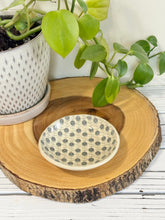 Load image into Gallery viewer, #018 - little blue flower patterned Ring / trinket dish