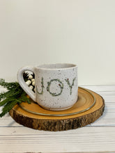 Load image into Gallery viewer, #001 - 16 oz. &quot;Joy&quot; mug with white inside
