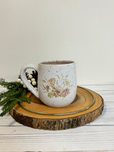 Load image into Gallery viewer, #019 - 16 oz. &quot;Owl with Flora&quot; mug with pink inside
