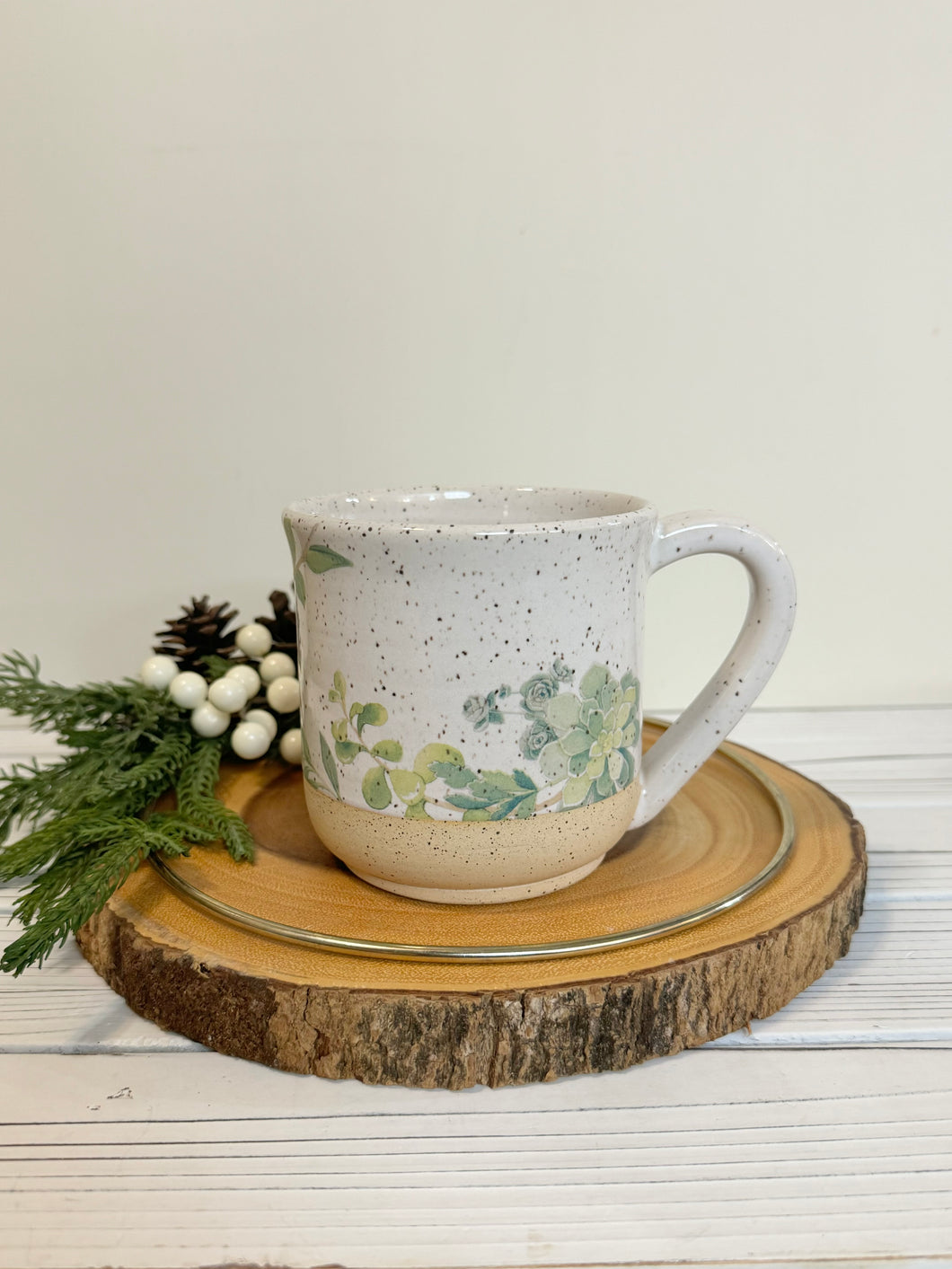 #025 - 18 oz. “Sweet succulents” mug