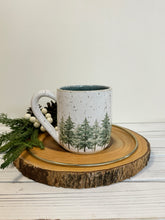 Load image into Gallery viewer, #016 - 16 oz. &quot;Into the woods&quot; mug - dark blue inside
