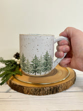 Load image into Gallery viewer, #016 - 16 oz. &quot;Into the woods&quot; mug - dark blue inside
