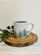 Load image into Gallery viewer, #019 - 16 oz. &quot;Into the woods&quot; mug - dark blue inside
