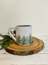 Load image into Gallery viewer, #019 - 16 oz. &quot;Into the woods&quot; mug - dark blue inside
