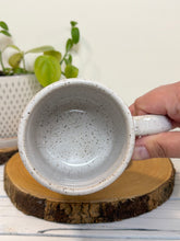 Load image into Gallery viewer, #032 - 16 oz. White and black speckled mug
