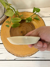 Load image into Gallery viewer, #037 - Blueberry patterned Ring / trinket dish with pink rim
