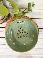 Load image into Gallery viewer, #054 - Antique green berry bowl with dish
