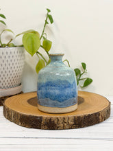 Load image into Gallery viewer, #008 - Turquoise and blue Bud vase
