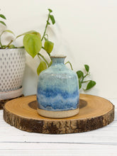 Load image into Gallery viewer, #008 - Turquoise and blue Bud vase
