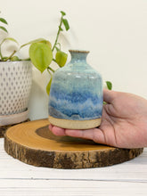 Load image into Gallery viewer, #008 - Turquoise and blue Bud vase
