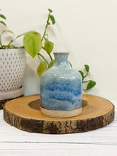 Load image into Gallery viewer, #009 - Turquoise and blue Bud vase
