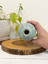 Load image into Gallery viewer, #009 - Turquoise and blue Bud vase
