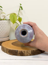 Load image into Gallery viewer, #010 - Purple and turquoise  Bud vase

