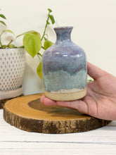 Load image into Gallery viewer, #010 - Purple and turquoise  Bud vase
