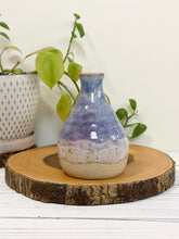 Load image into Gallery viewer, #011 - Purple and violet Bud vase
