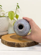 Load image into Gallery viewer, #012 - Blue/purple and turquoise Bud vase
