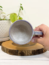 Load image into Gallery viewer, #015 - 14 oz. Purple and violet mug white inside

