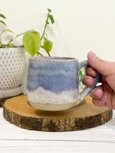 Load image into Gallery viewer, #015 - 14 oz. Purple and violet mug white inside
