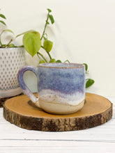 Load image into Gallery viewer, #016 - 14 oz. Purple and violet mug white inside
