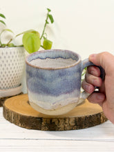 Load image into Gallery viewer, #016 - 14 oz. Purple and violet mug white inside
