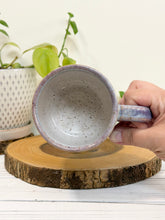 Load image into Gallery viewer, #016 - 14 oz. Purple and violet mug white inside
