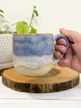 Load image into Gallery viewer, #016 - 14 oz. Purple and violet mug white inside
