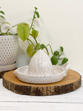 Load image into Gallery viewer, #023 - Manual citrus juicer white speckled
