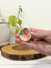 Load image into Gallery viewer, #043 - Colourful flower patterned Calming stone
