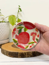 Load image into Gallery viewer, #030 - Pomegranate Floral Ring / trinket dish
