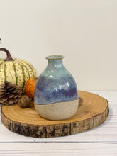Load image into Gallery viewer, #028 - Blue/purple and turquoise Bud vase
