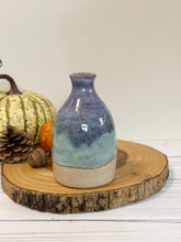 Load image into Gallery viewer, #030 - Purple / Blue and turquoise Bud vase
