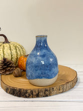 Load image into Gallery viewer, #031 -  Layered Blue Bud vase
