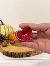 Load image into Gallery viewer, #040 - Heart shaped, red speckled Calming stone
