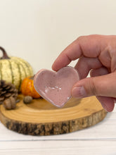 Load image into Gallery viewer, #041 - Heart shaped, pink speckled Calming stone
