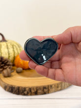 Load image into Gallery viewer, #043 - Heart shaped, sea blue Calming stone
