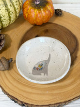 Load image into Gallery viewer, #055 -  Elephant patterned white specked Ring / trinket dish
