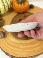Load image into Gallery viewer, #053 -  Fox patterned white specked Ring / trinket dish
