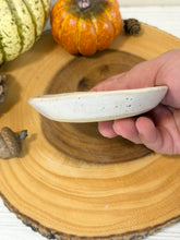 Load image into Gallery viewer, #052 -  “Sweater weather” white specked Ring / trinket dish
