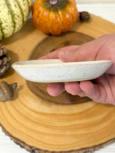 Load image into Gallery viewer, #057 -  Tiger patterned white specked Ring / trinket dish

