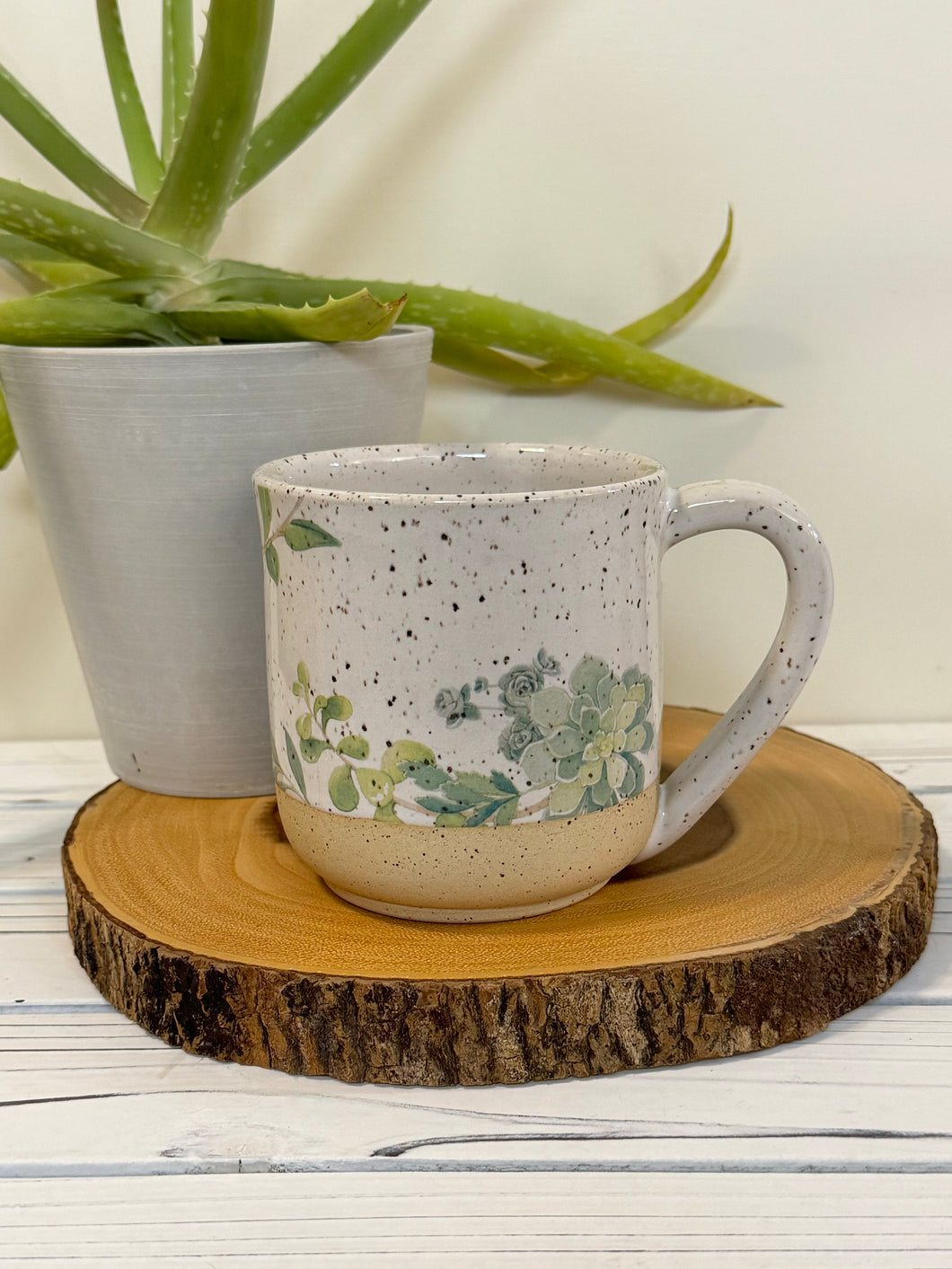 #025 - 18 oz. “Sweet succulents” mug