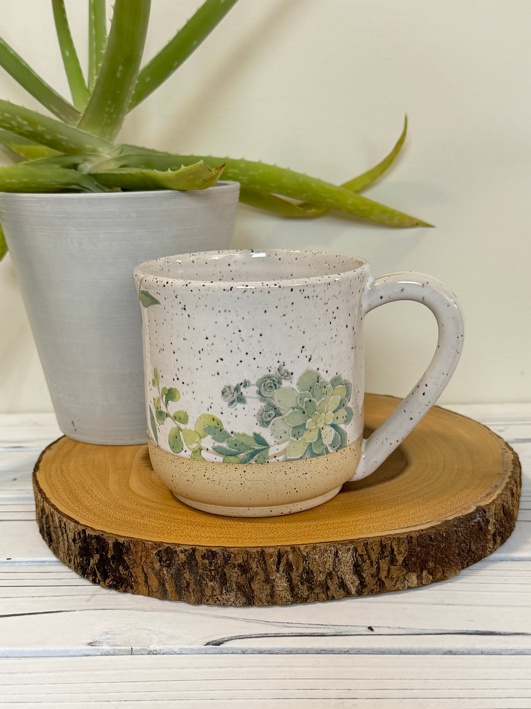 #024 - 18 oz. “Sweet succulents” mug